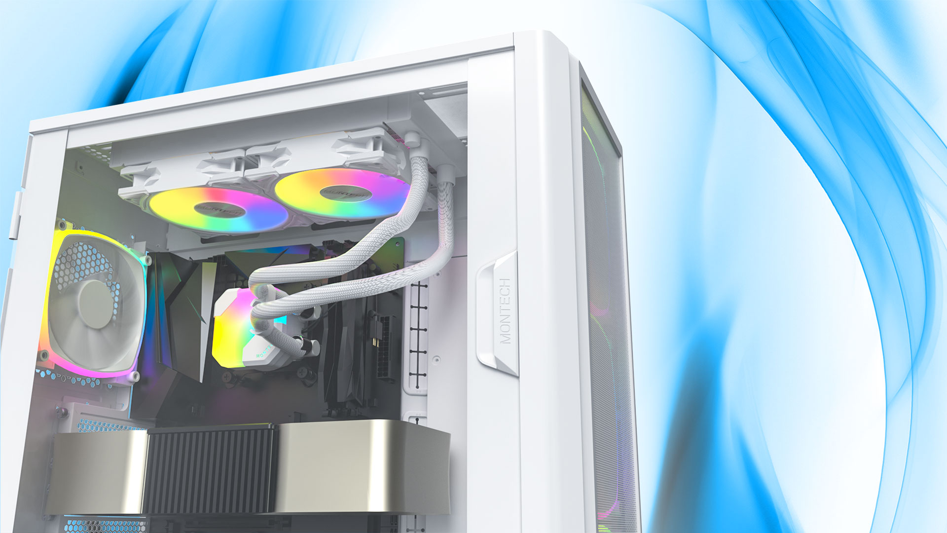 Windows用 MONTECH HyperFlow ARGB 240 Amazon.com: MONTECH HyperFlow ARGB 240 - AIO CPU Liquid